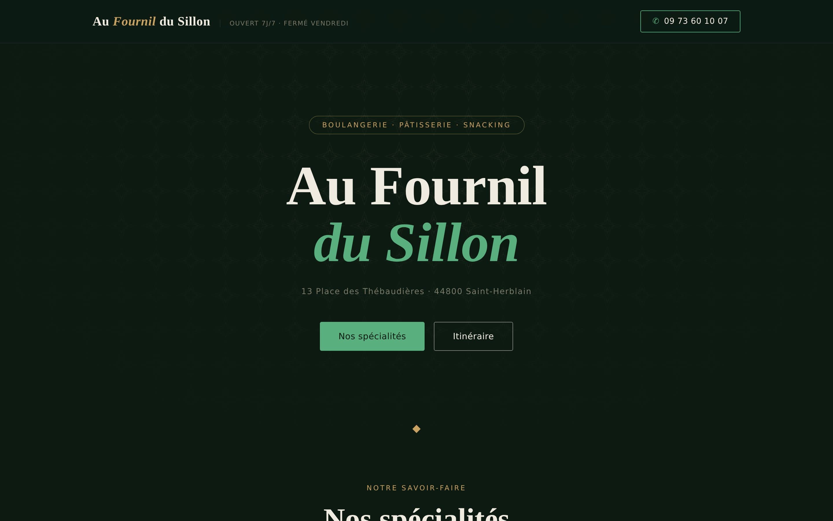 Ancien site isolé du Fournil du Sillon, avant le regroupement